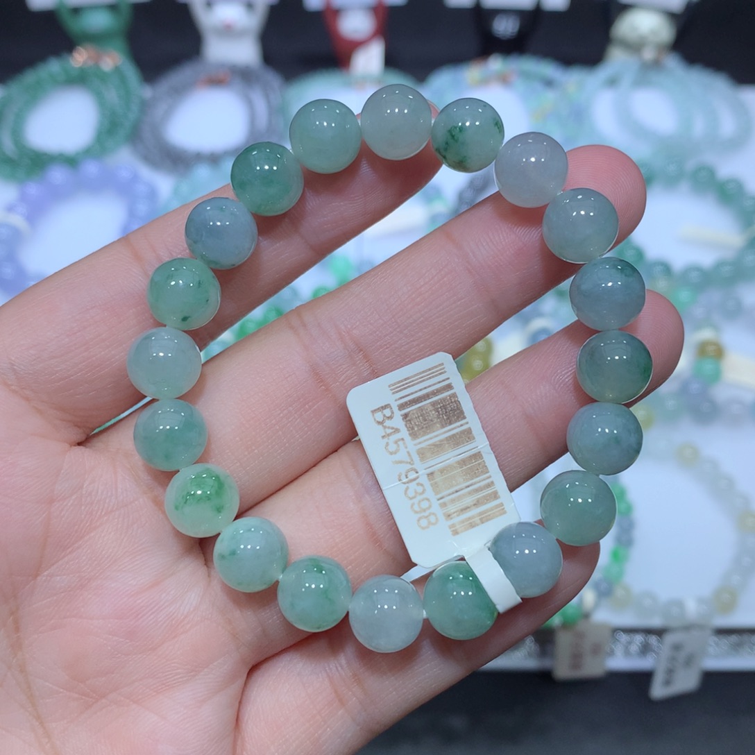 翡翠未镶嵌手串天然