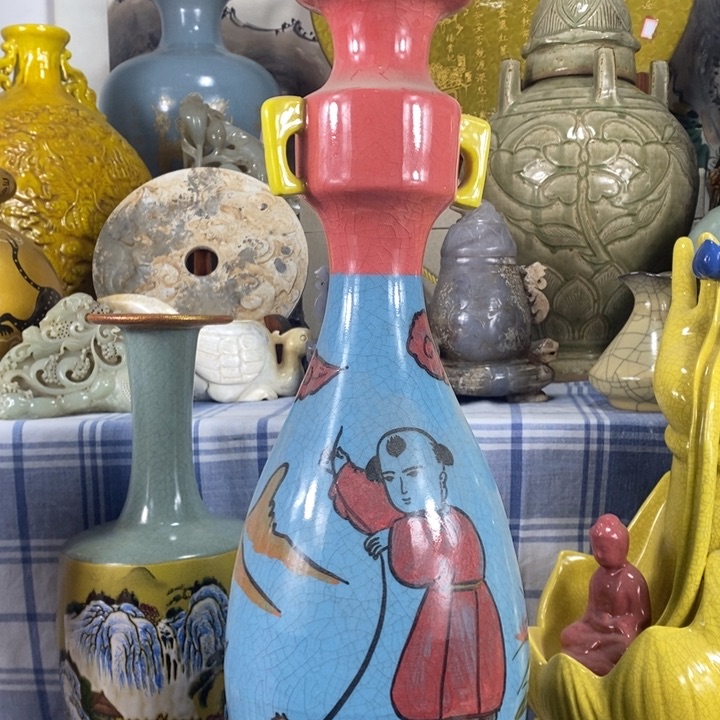 瓶陶泽如花儿盛开了