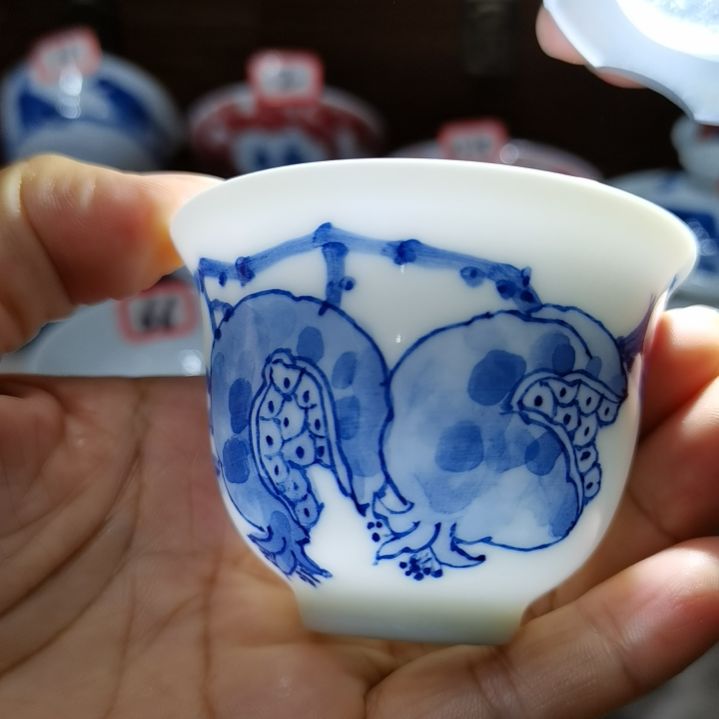 杯张学鸿老师青花