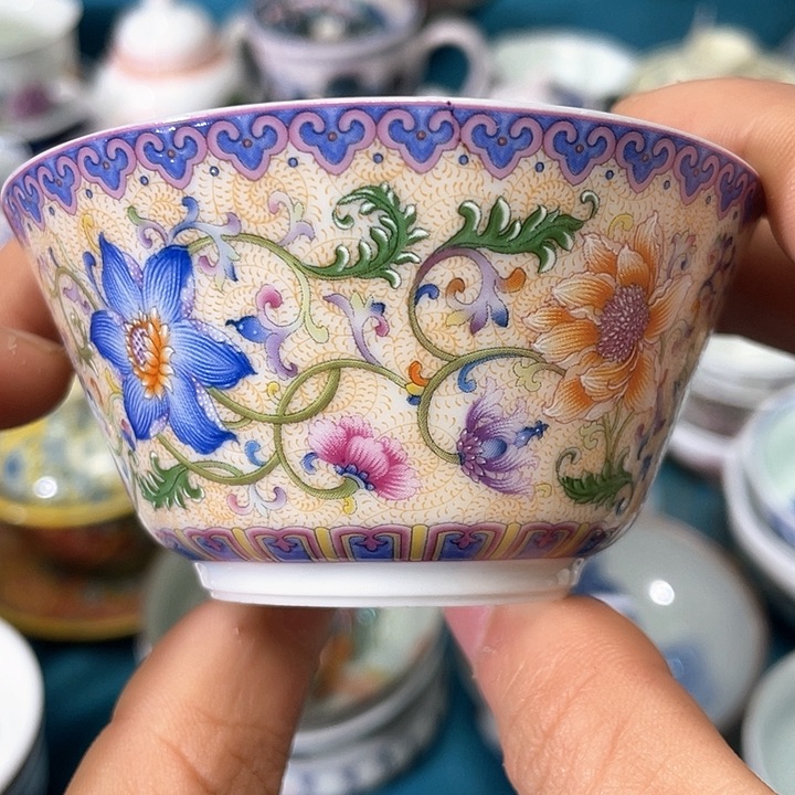 景德镇陶瓷艺术主人杯13344