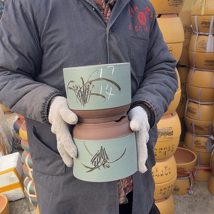 紫砂紫砂花盆也在其中