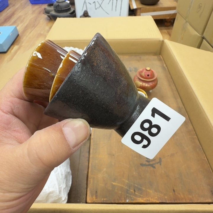 瓷片工艺品摆件瓷器摆件正能量