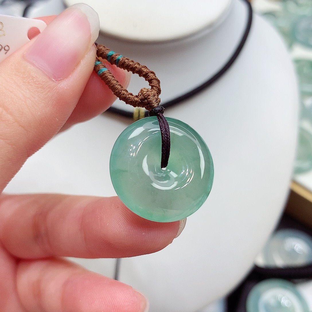 颈饰未镶嵌翡翠翡翠113，20.5/5.8