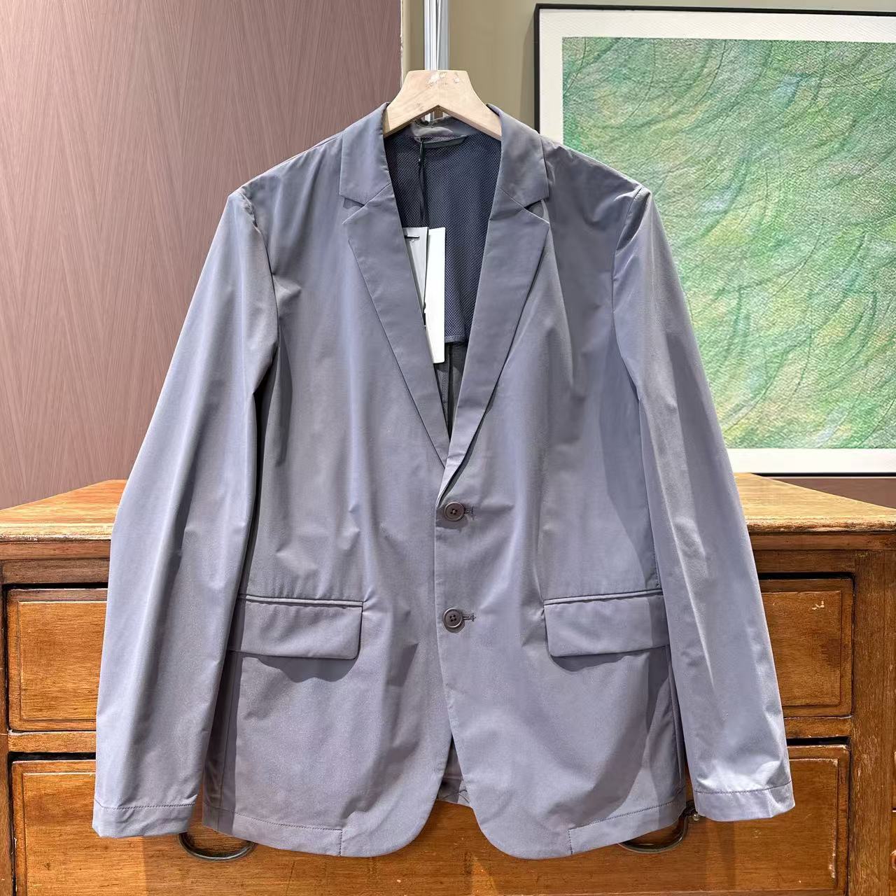 思家 男款休闲商务西装外套 10E39 DM24F250