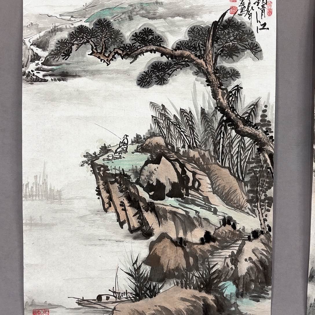 国画国画纯手绘作品请放心去藏