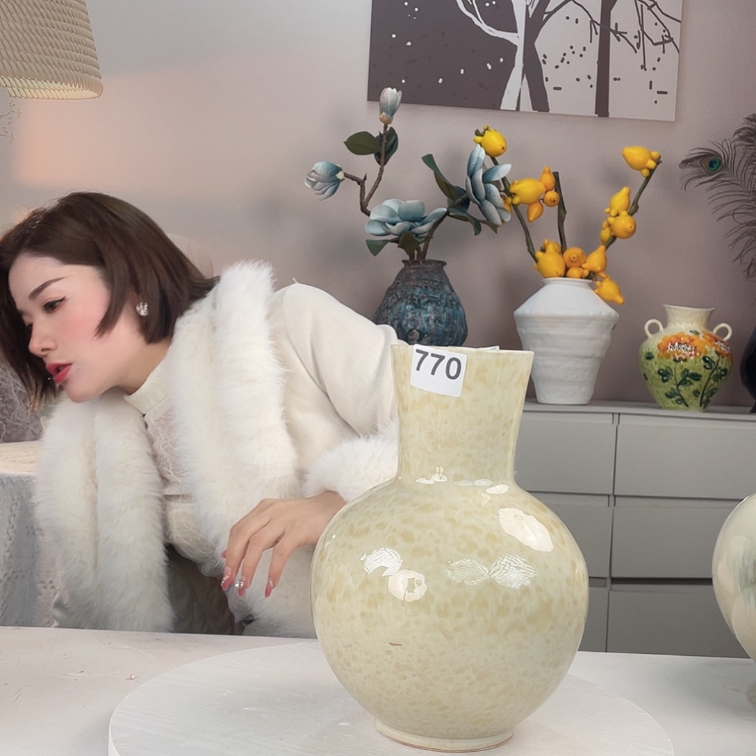 摆件微瑕770 景德镇陶瓷艺术精品