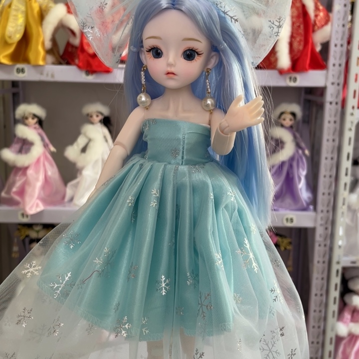 布艺漫美手工娃娃摆件礼品摆件娃娃好看