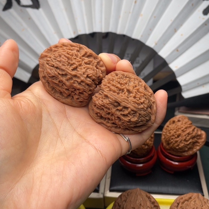 文玩核桃吊坠41尺高炮