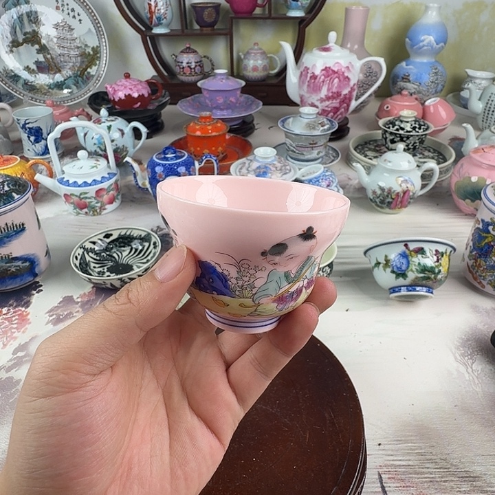 摆件景德镇陶瓷老厂瓷23