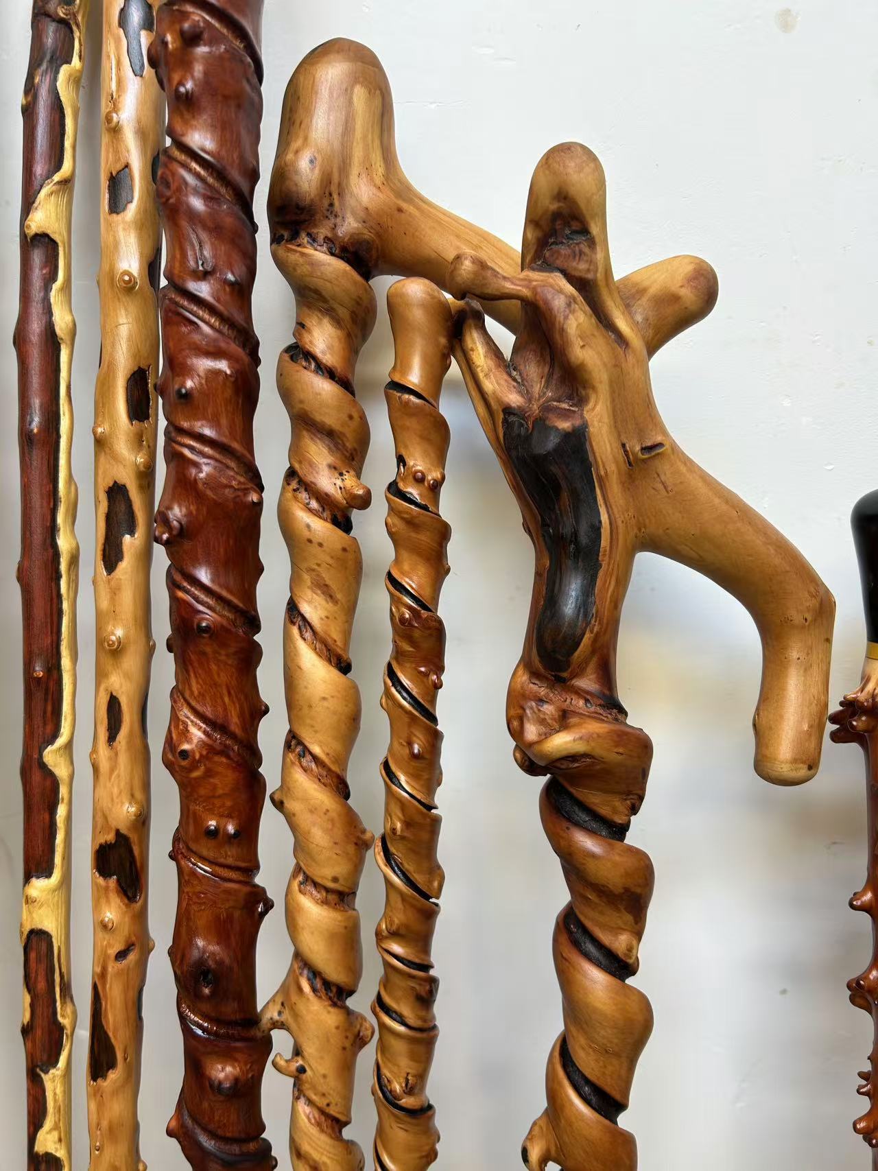 黑果木檬子木登山杖拐棍手杖