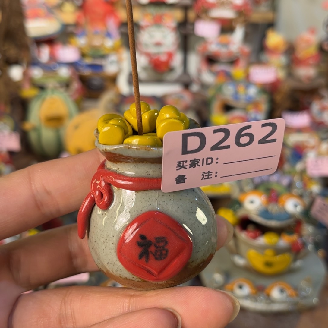 泥塑纯手工茶宠摆件