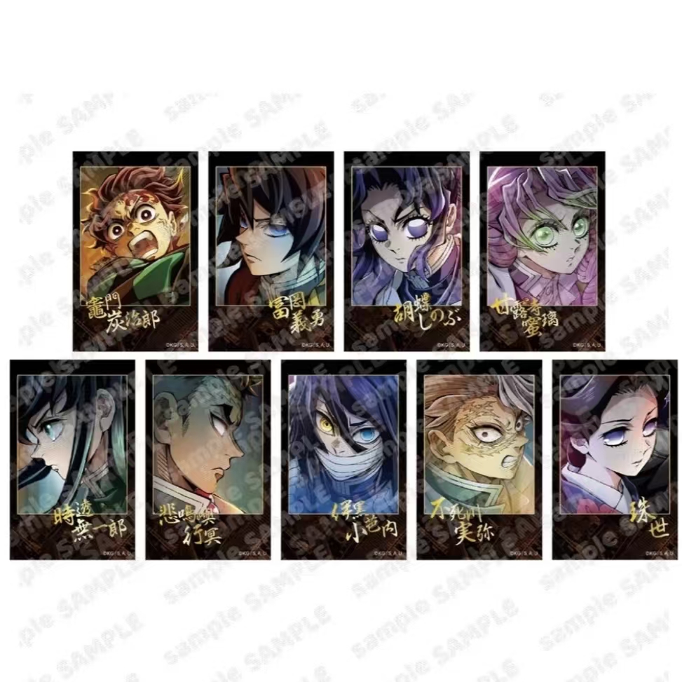 【沪谷】鬼灭之刃无限城篇快闪cafe金签拍立得