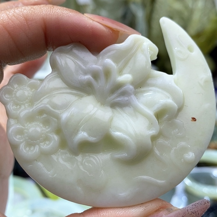 岫玉岫玉吊坠未镶嵌