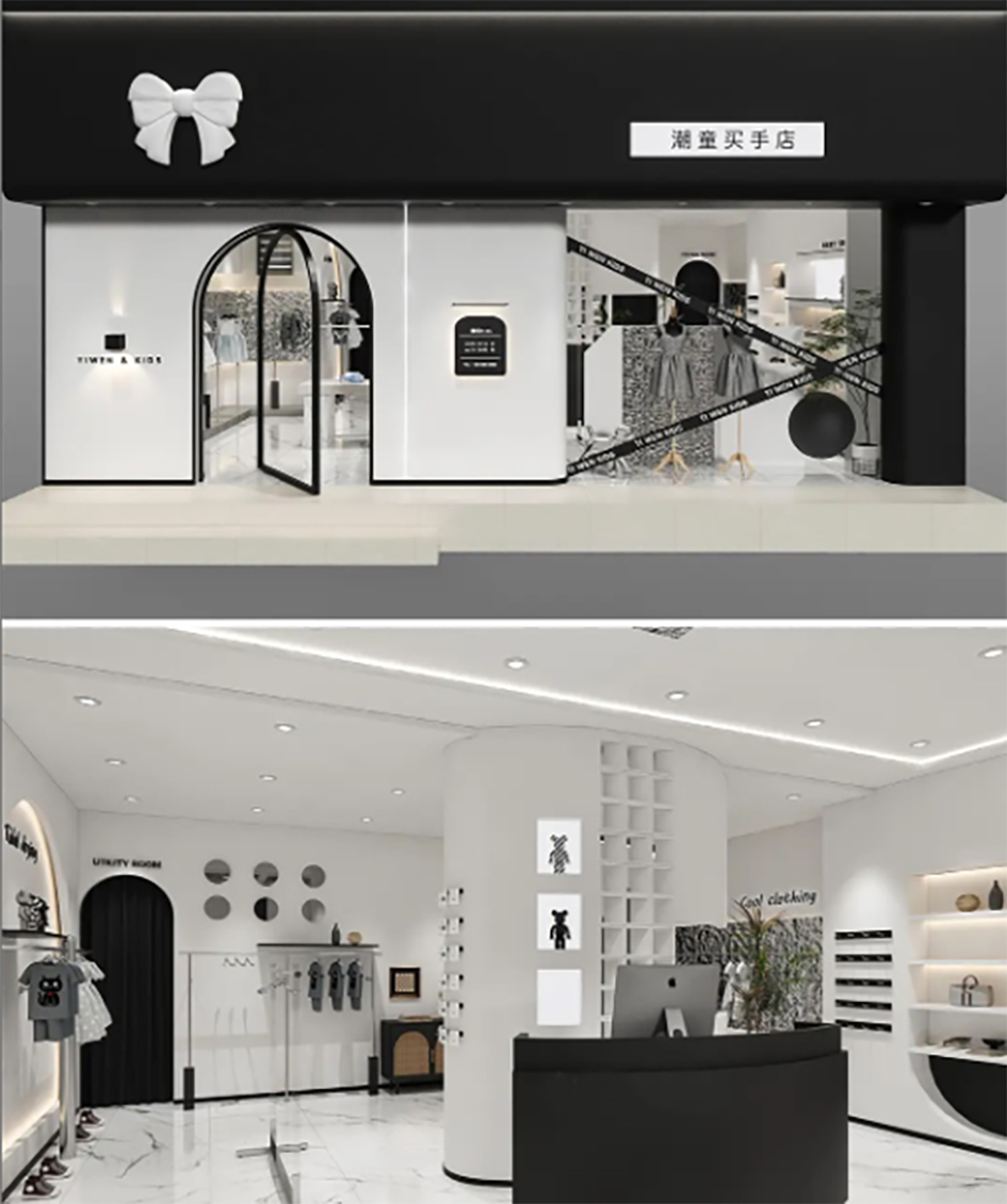 新款童装羊毛拼色短裤017