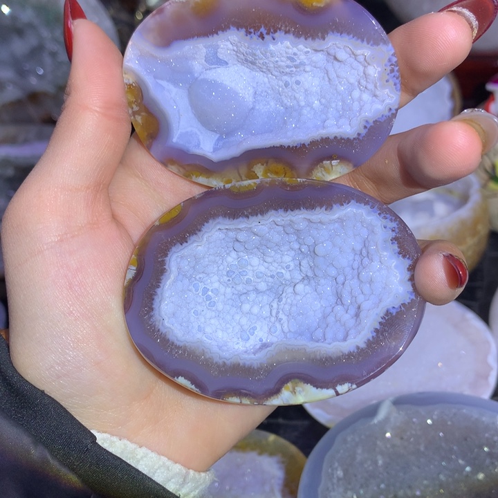 水晶全抛盆未镶嵌品*