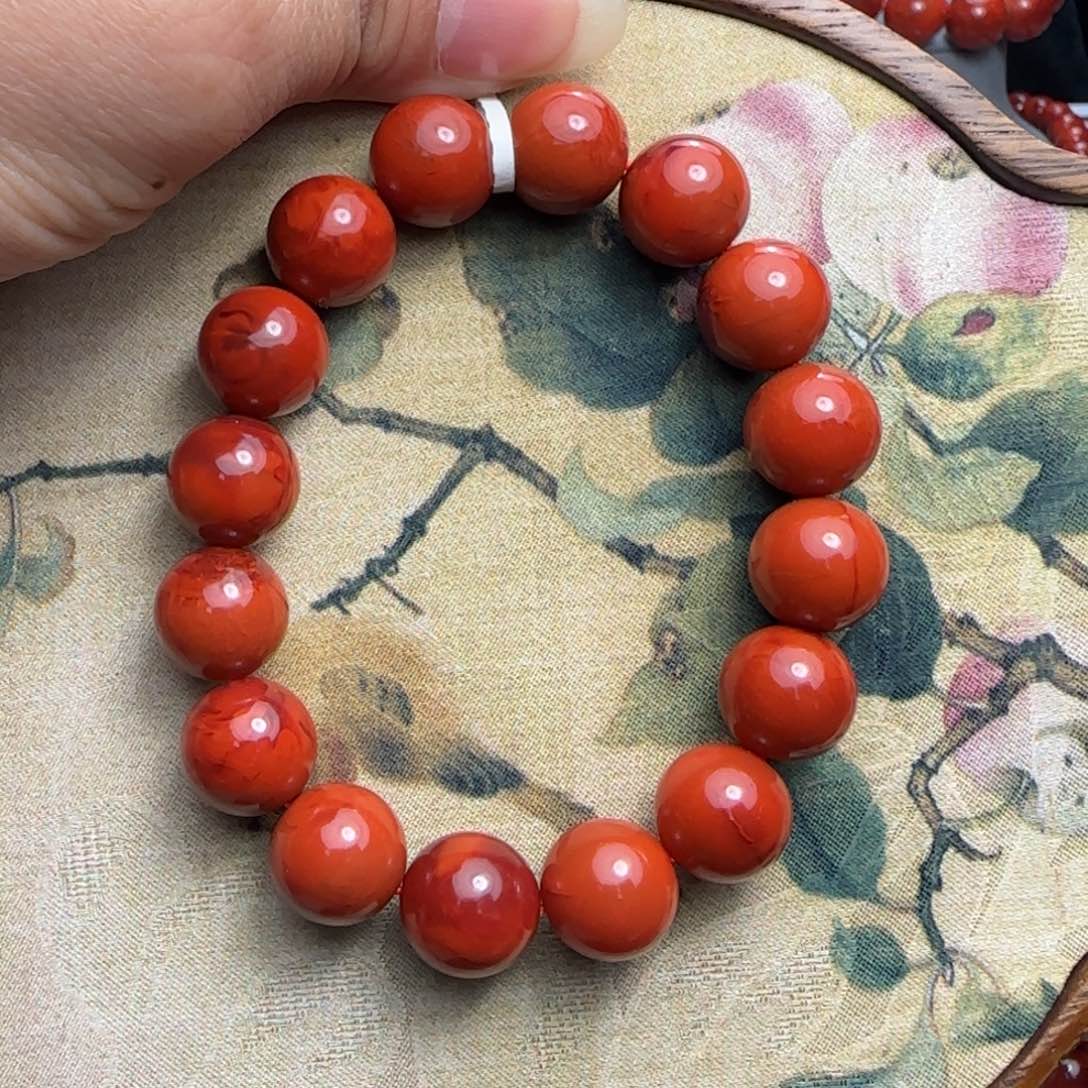 南红玛瑙手串未镶嵌孤**星