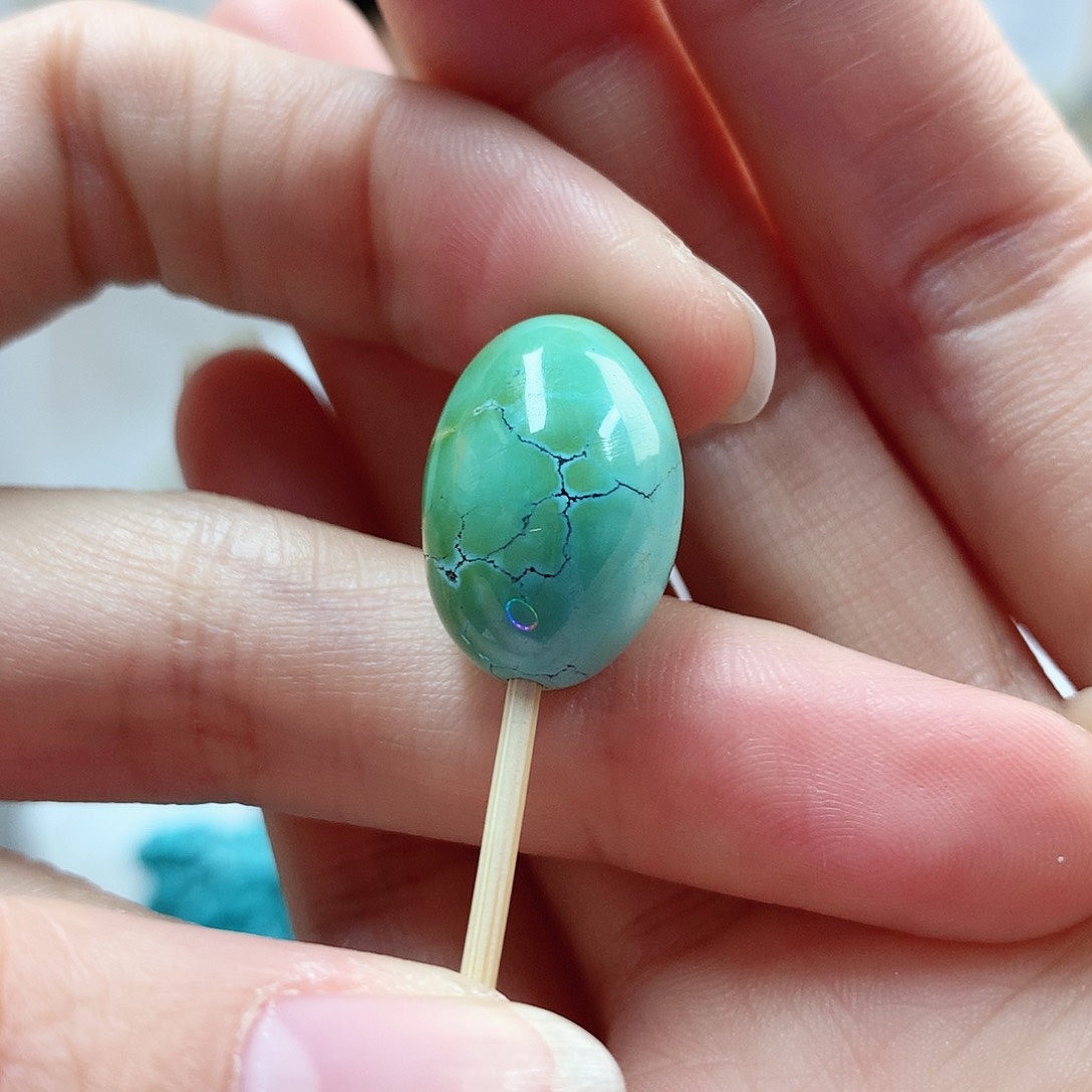 未镶嵌绿松石珠宝奇石