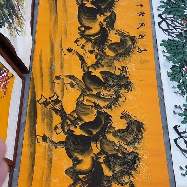 三个张画廊直播间！