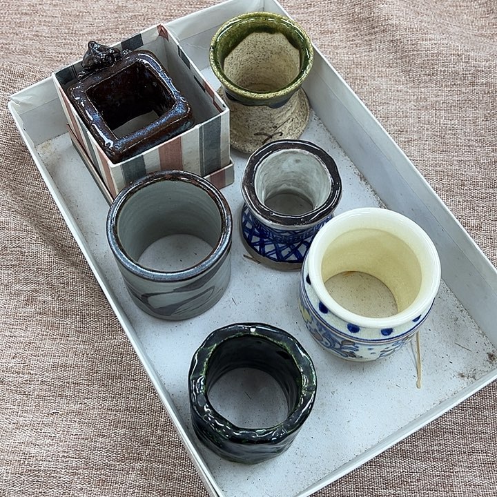 陶瓷有一个有瑕疵