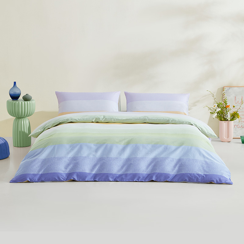 【任总严选】全棉四件套 简约大气 条纹全棉四件套  卡尔斯