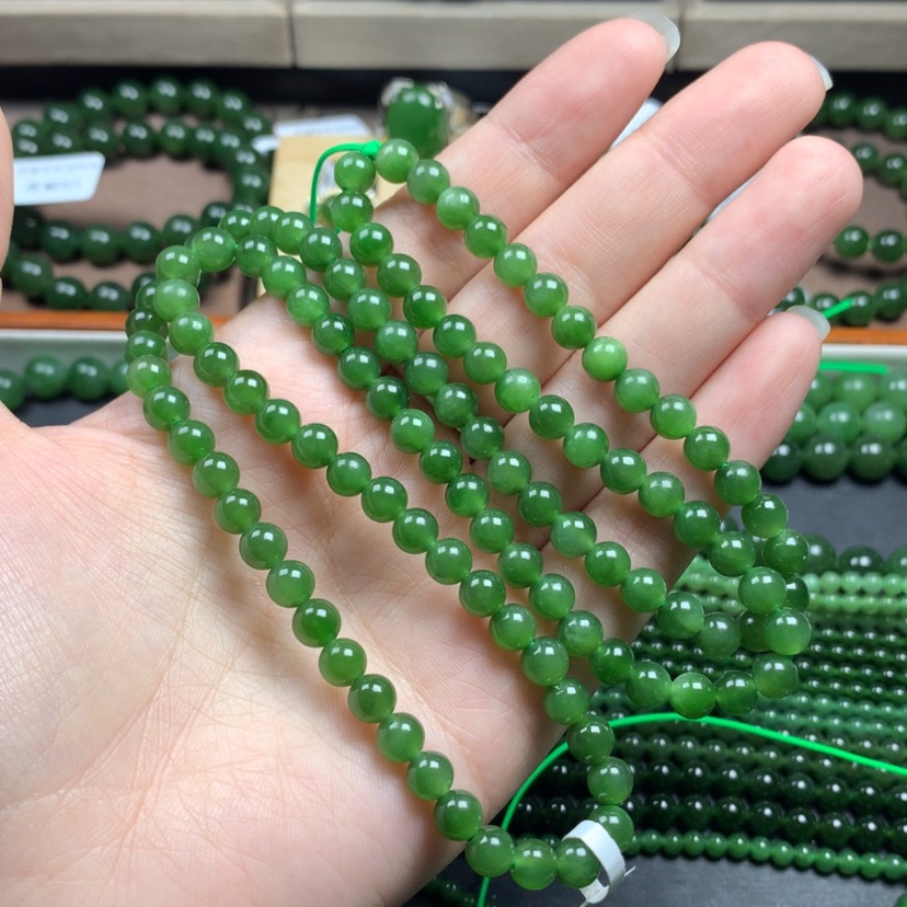 【闪购商品】和田玉（碧玉）颈饰未镶嵌6m