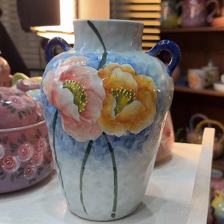 杯景德镇釉下五彩手绘陶瓷