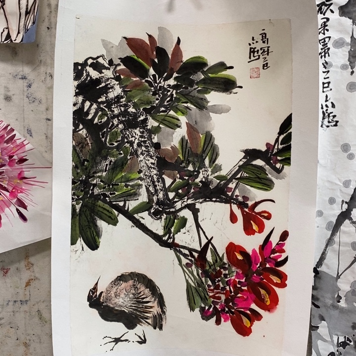 国画纯手绘原创作品