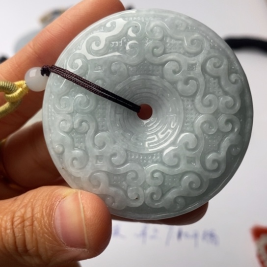 翡翠未镶嵌挂件翡翠