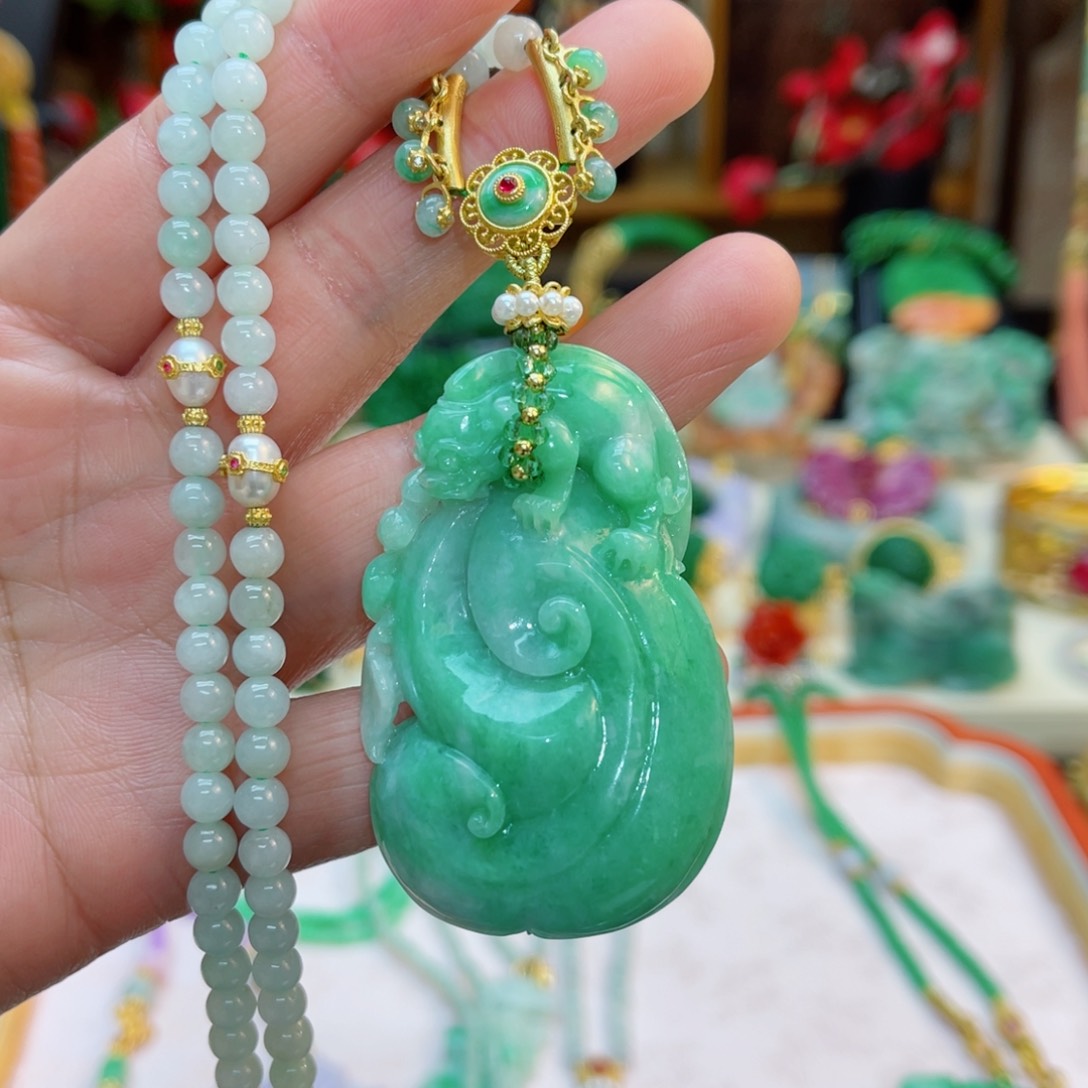 翡翠颈饰合金48小时鉴赏期