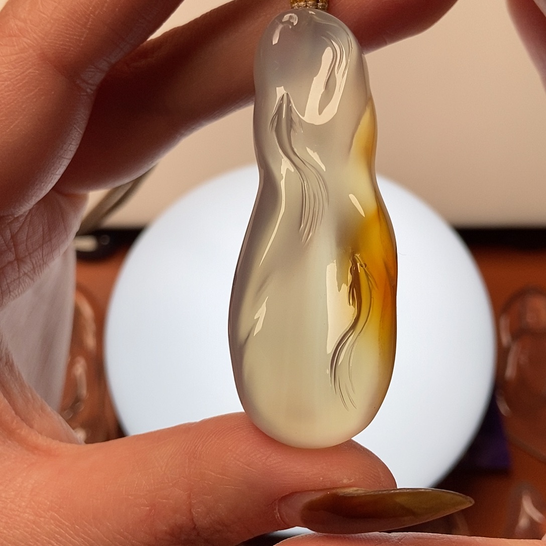 故***人玛瑙/玉髓未镶嵌颈饰