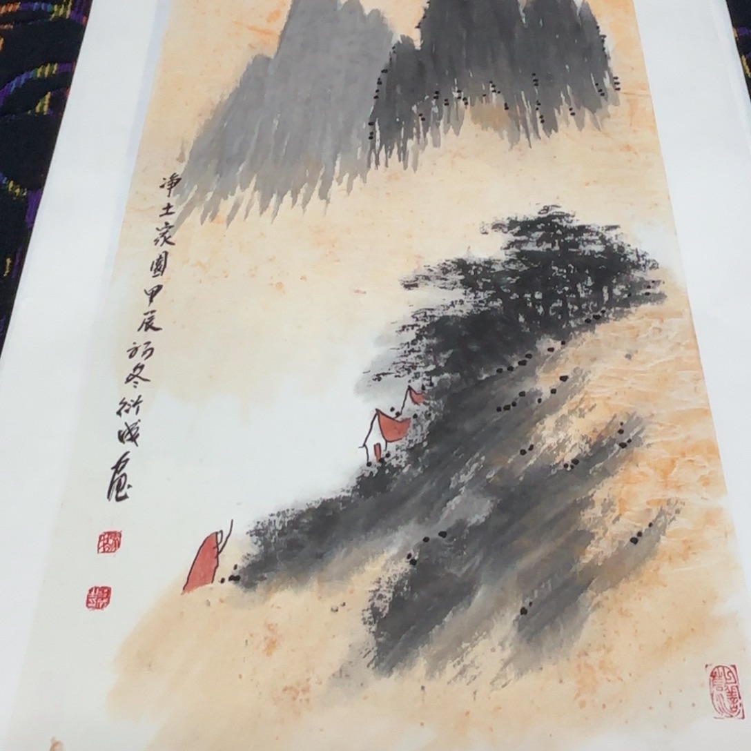 国画国画老师作品刘