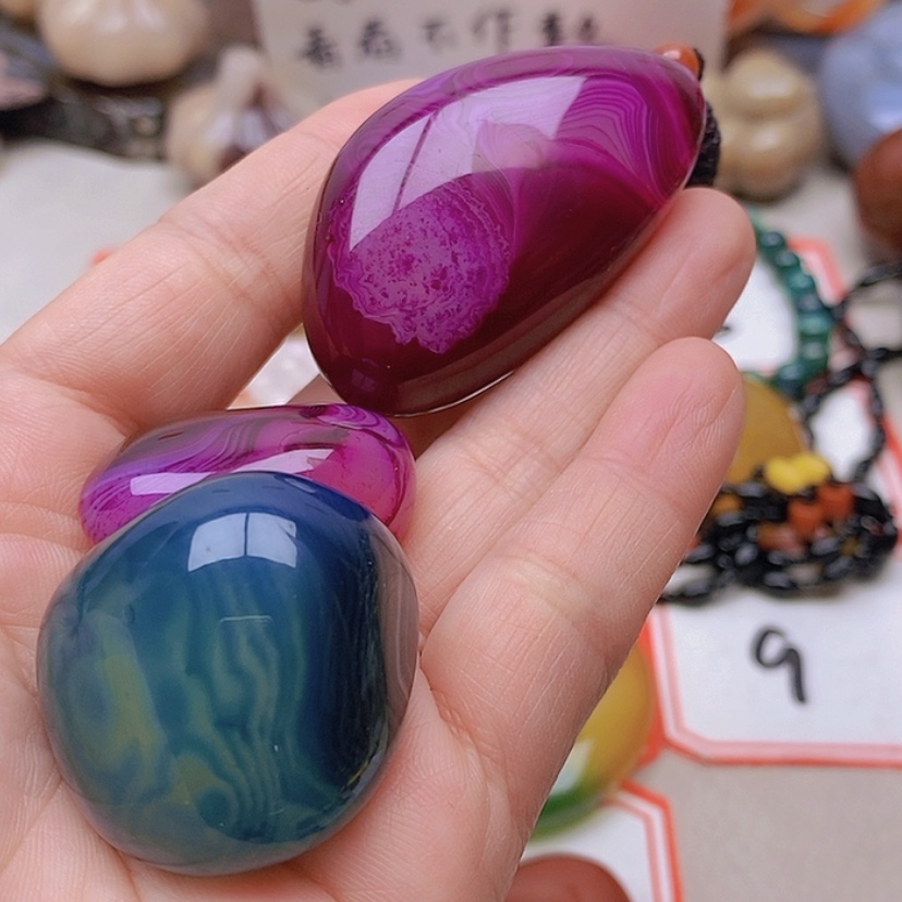 【闪购商品】未镶嵌玛瑙/玉髓珠宝半成品二*
