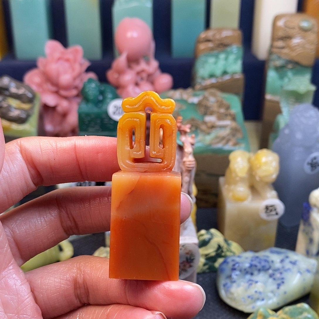 老挝石篆刻作品展