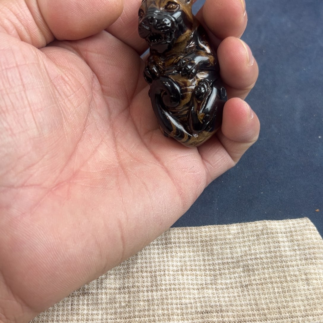 黄杨木无事牌7号拍品