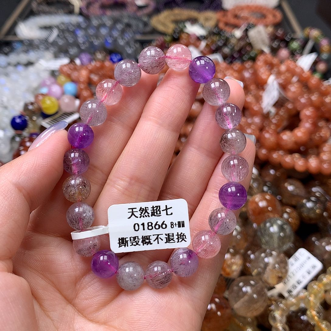 水晶手链未镶嵌，