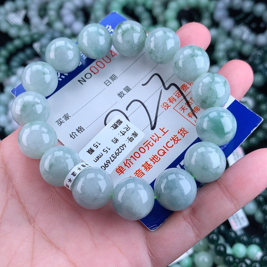 翡翠毛衣链未镶嵌15m