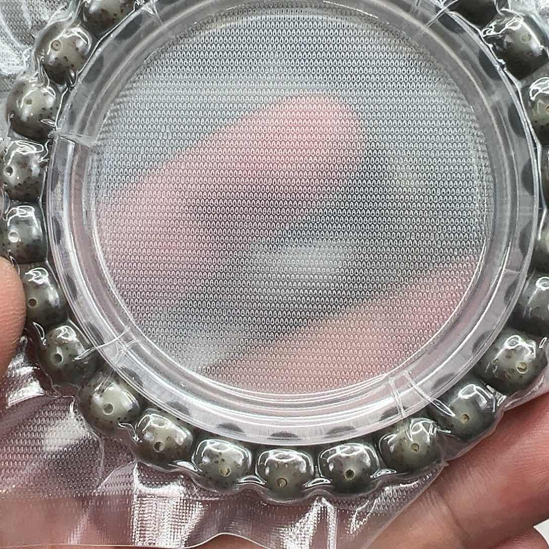 星月菩提手串17殿堂黑冰星月菩提单圈0.9