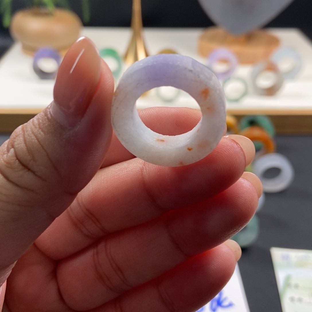 定制翡翠未镶嵌翡翠9-15号有牙纹