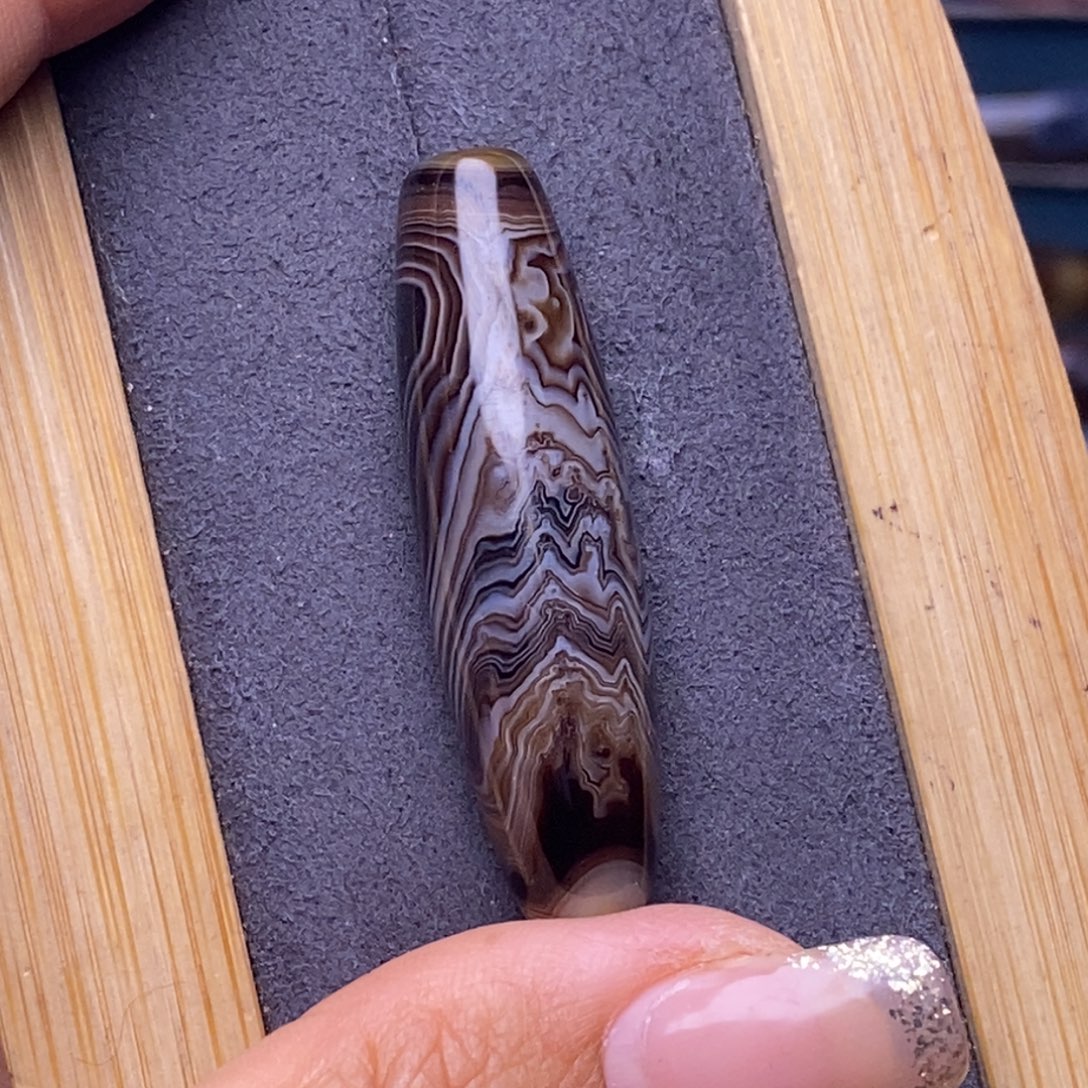 摆***生玛瑙/玉髓未镶嵌颈饰