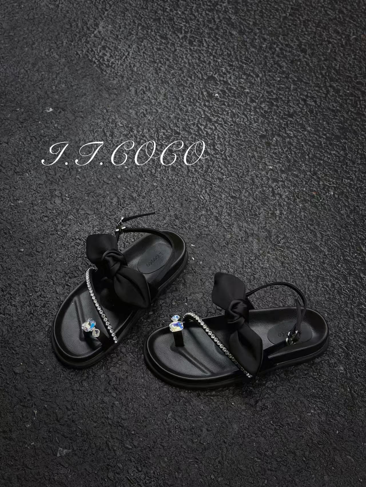 【景致】I.T.度假风亮钻凉鞋122-L366