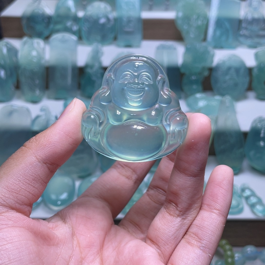 蛇纹石玉颈饰未镶嵌?****?