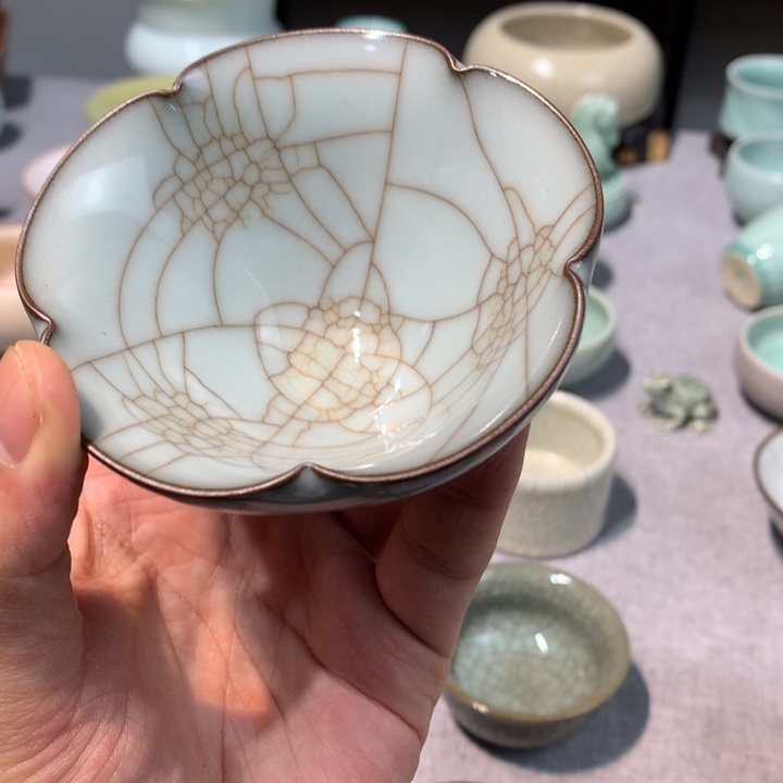 D***谭龙泉青瓷手工制作