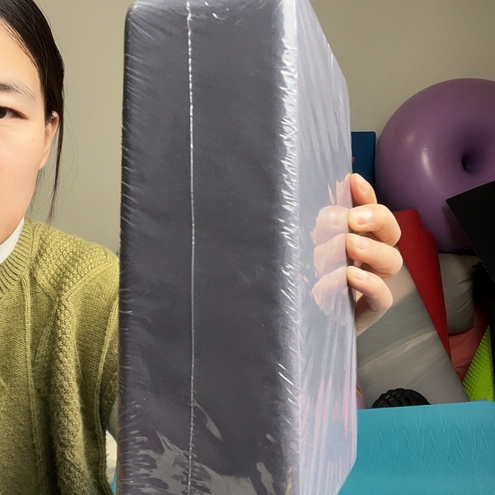 亚麻橡胶300克瑜伽转两块瑕疵