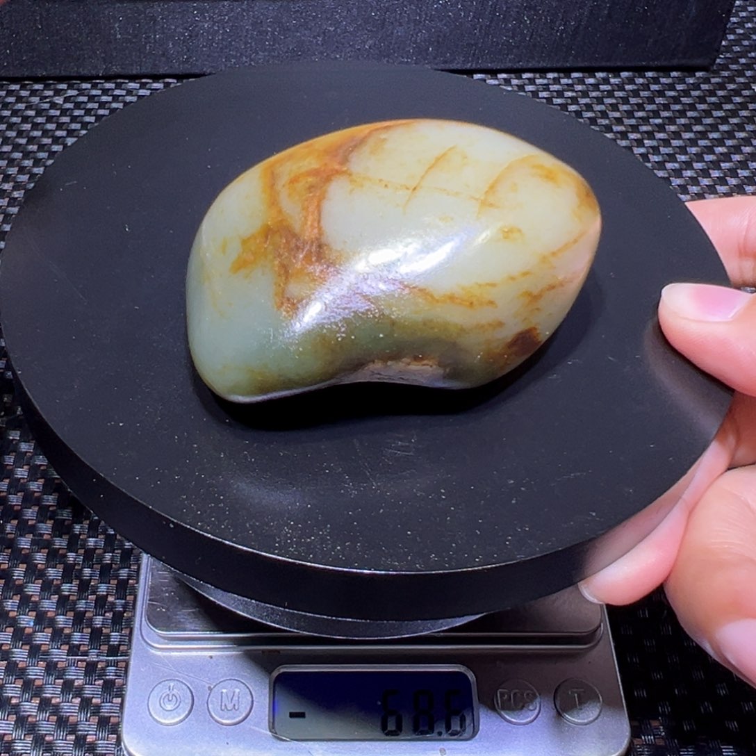 吊坠(不含链)未镶嵌和田玉（子料）146-55