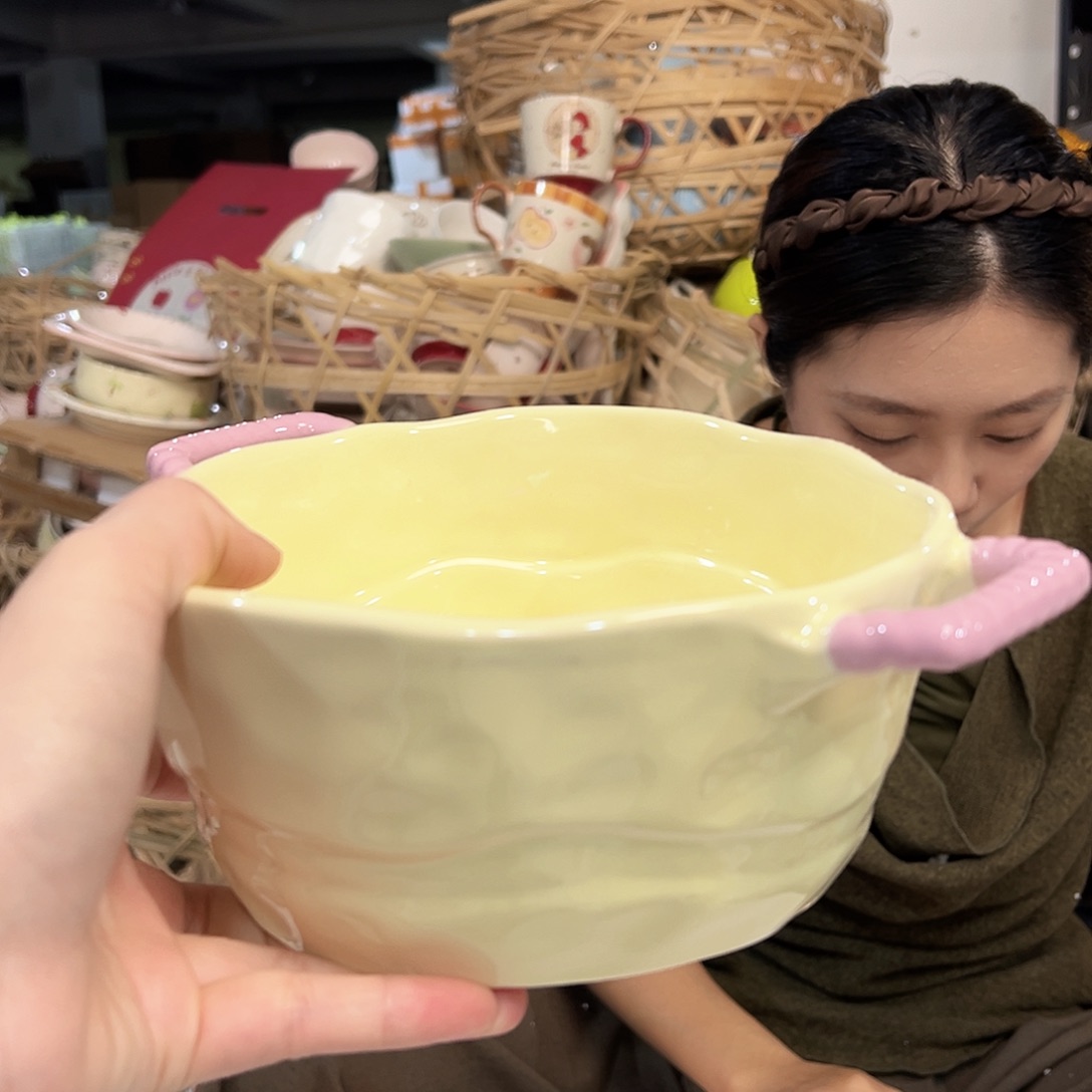 摆件潮州陶瓷餐具源头厂家7寸