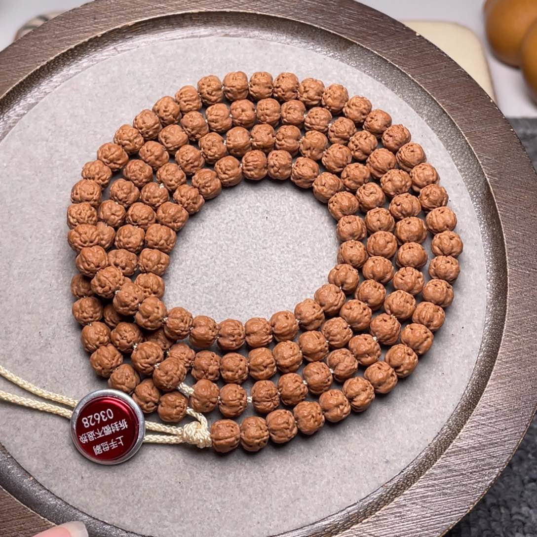 手串金刚菩提一*梅朵头货佛手108尺寸6➕