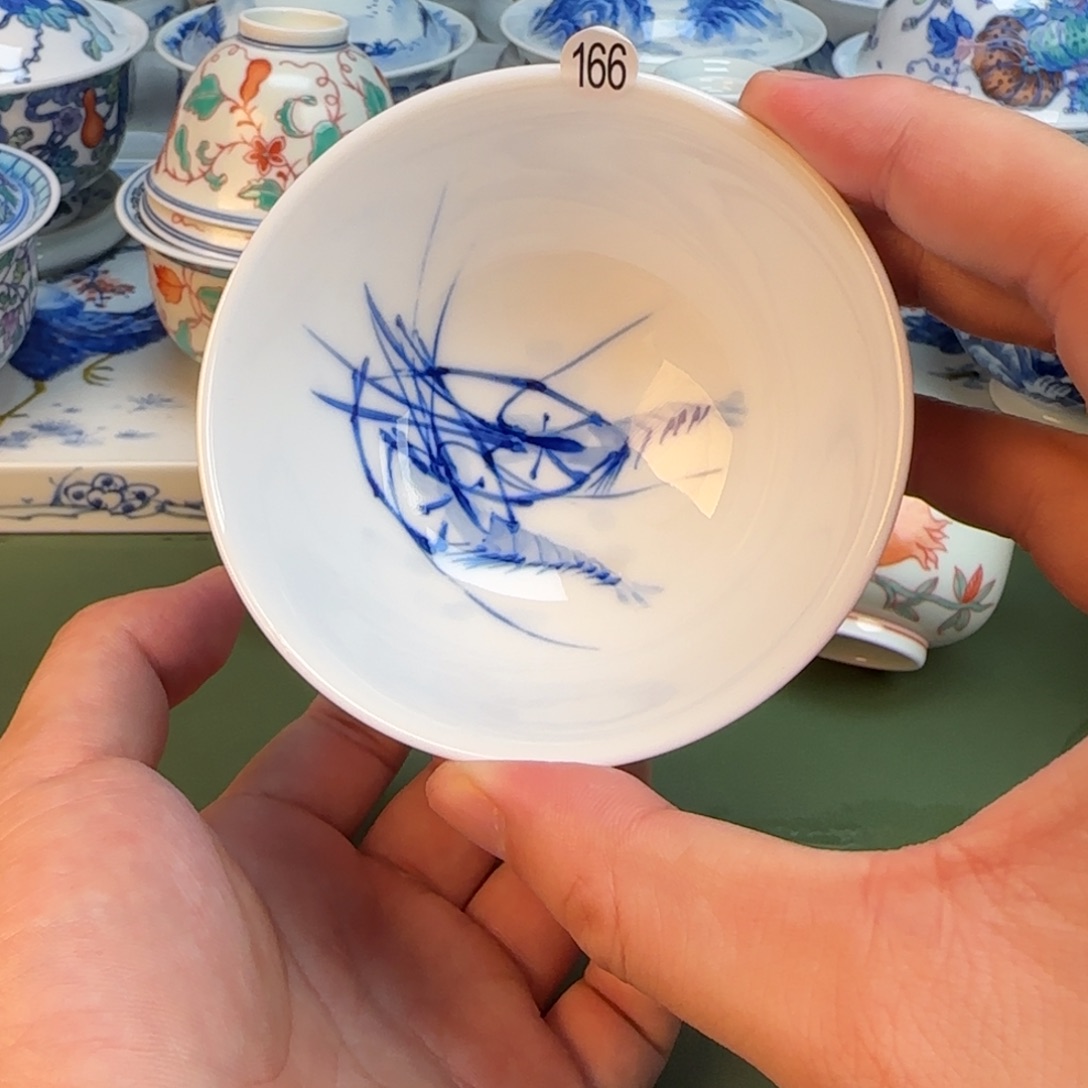 彦祖纯手工手绘茶具166