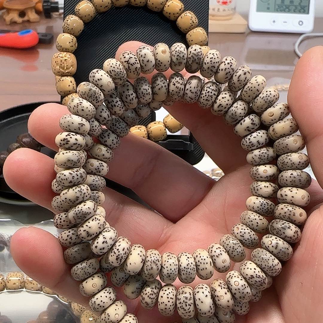 星月菩提吊坠108星月菩提