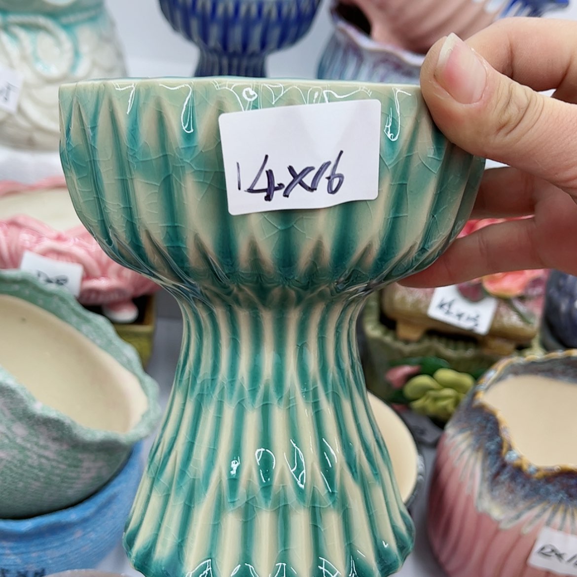 【闪购商品】陶瓷多肉绿植陶瓷花盆