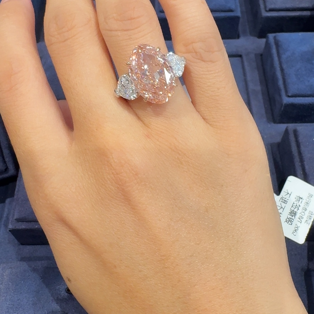 18K金镶嵌实验室培育钻石